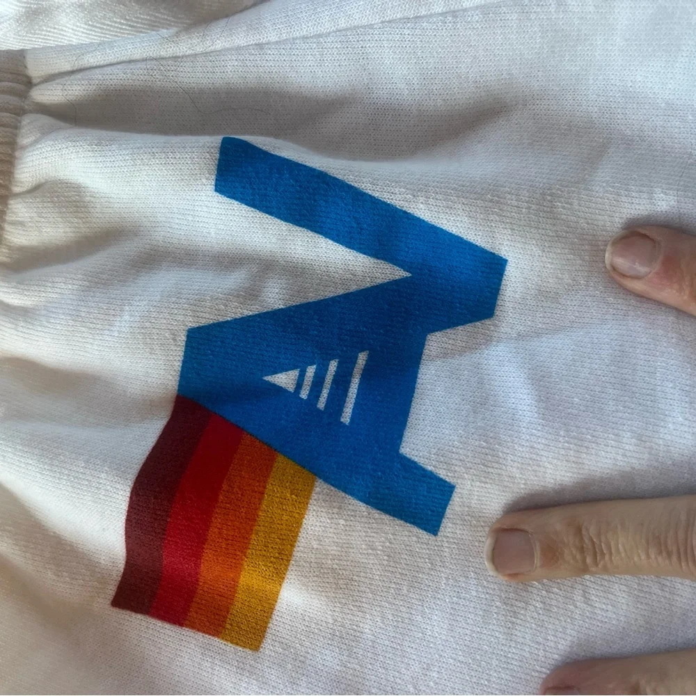 Aviator Nation White Logo Sweatpants XS - Picture 5 of 12